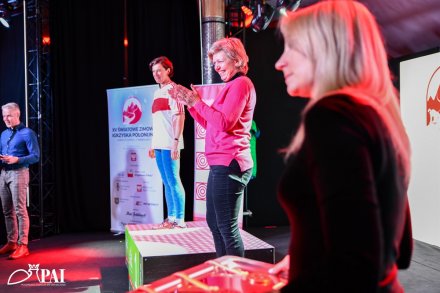 Ceremonia medalowa w Hotelu Gołębiewski